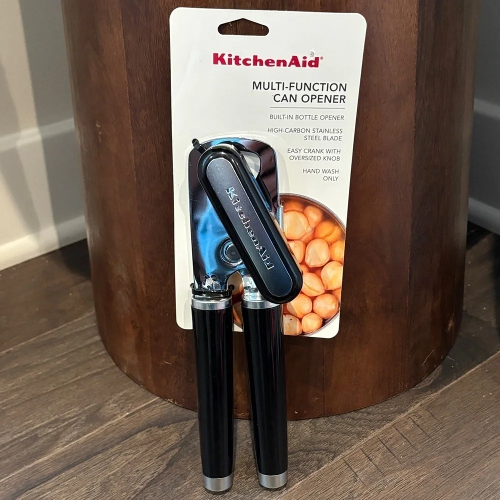 KitchenAid Multifunction can,bottle opener,high carbon stainless steel blade